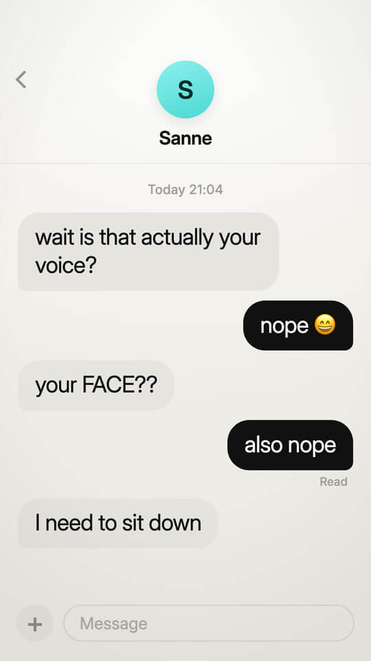 iMessage skit